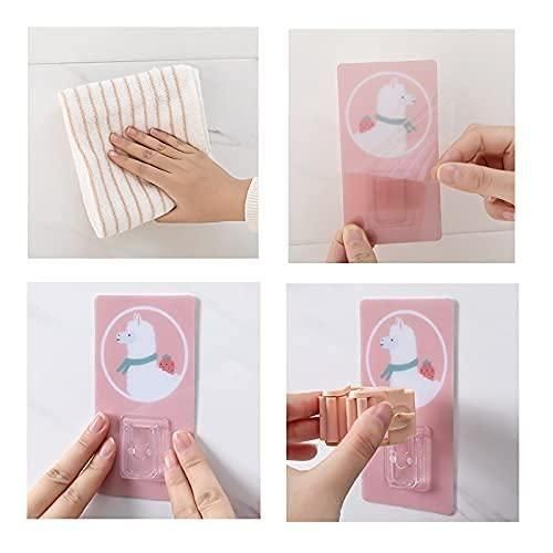 Mop Broom Holder-Wall Mounted Cartoon Mop, Broom Holders(Pack of 3)